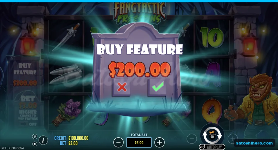 Buy dialog asks to confirm 200.00 purchase