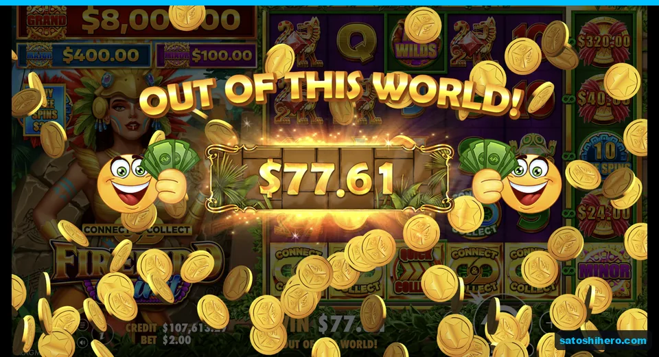 Coin win resolves across the active reels