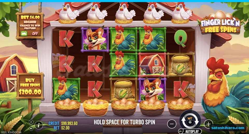Live spin shows symbols and filled baskets