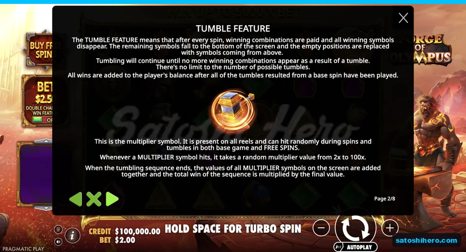 Rules panel explains exploding symbols and multiplier cubes