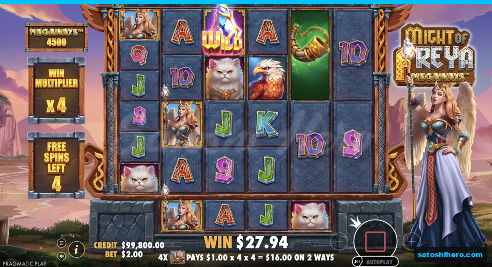 Wild drops as four times multiplier shows