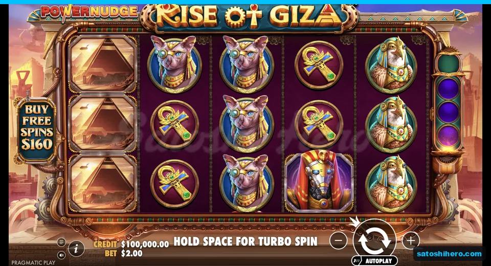 Base reels settle beside cyber Cleopatra