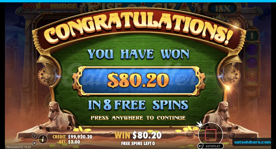 Collect screen shows $80.20 payout