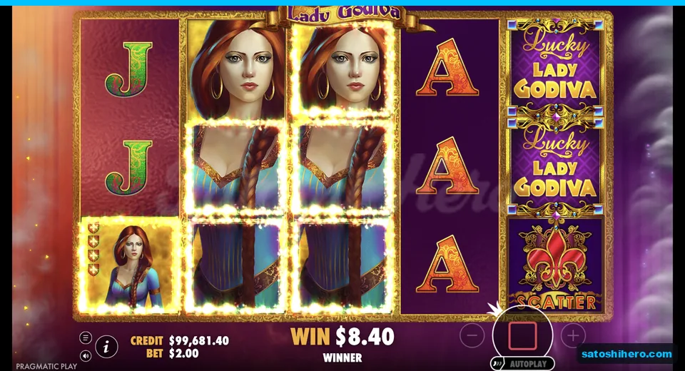 Wild stack and scatter sit on the fifth reel