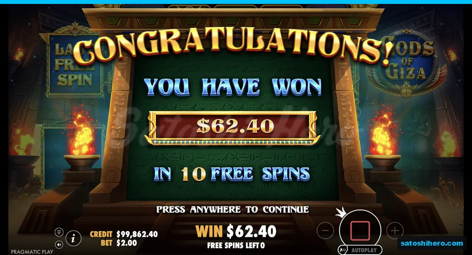 Collect screen shows sixty two dollars forty