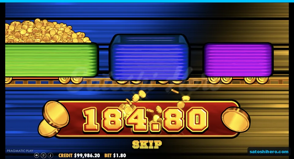 Coin carriages add prizes to a $184.80 total