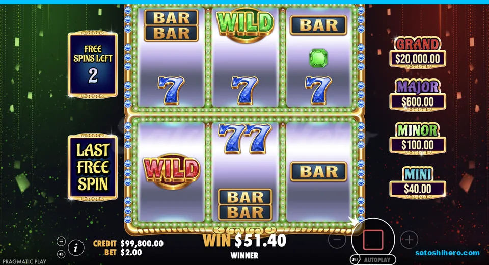 Split grids show five spins and $30.59