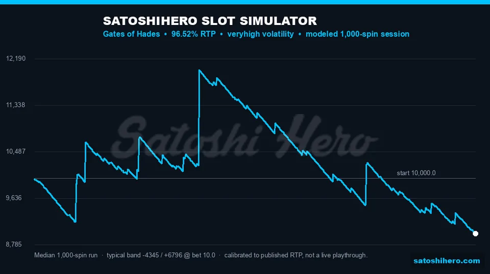 Simulator balance curve shows grind and sharp spikes