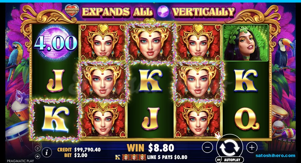 Line win settles with $8.80 showing