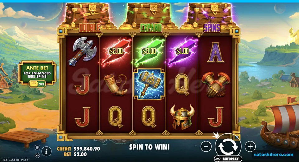 Lightning money lands beneath all three chests