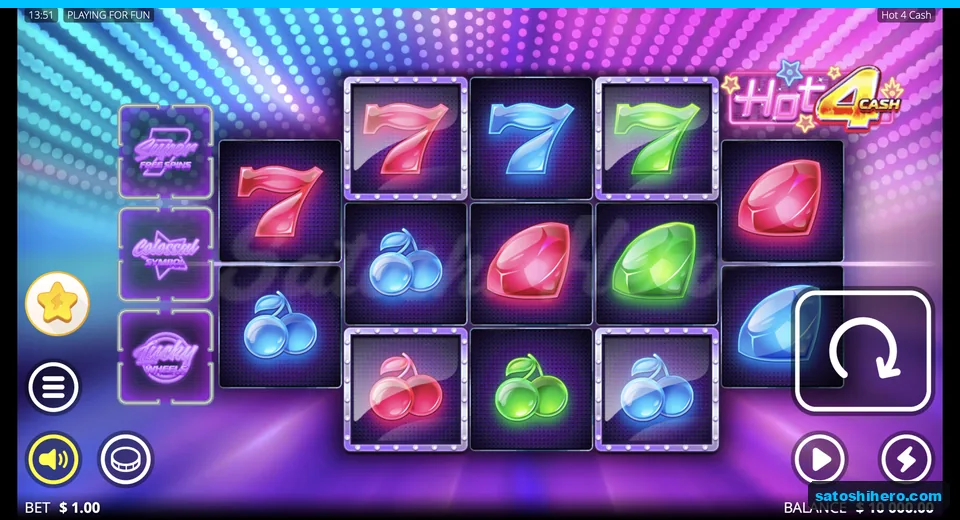 Colored sevens gemstones and cherries at rest