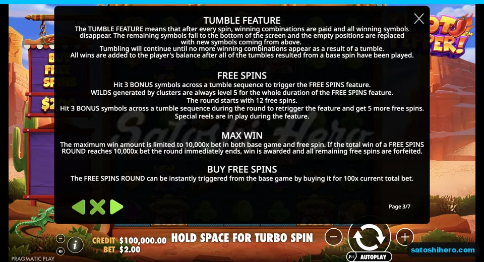 Free spins rules show twelve spins and win cap