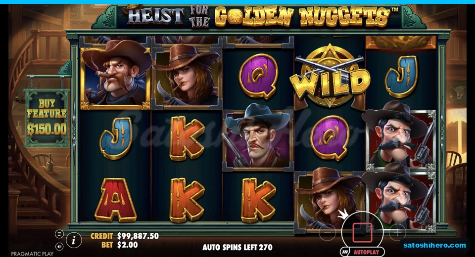 Wild badge shown beside gunslinger premium symbols