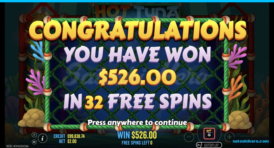 Epic win screen shows five hundred twenty six dollars