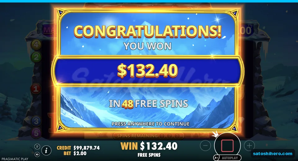 Collect screen shows a $132.40 total