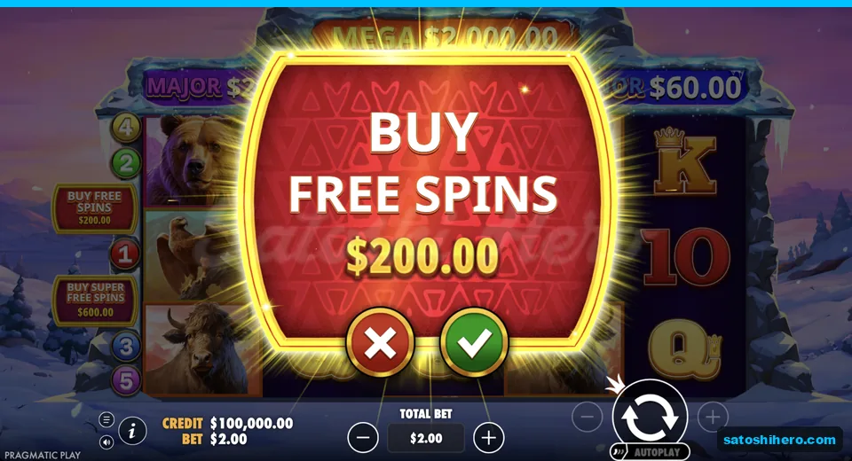 Buy panel opens at the live stake