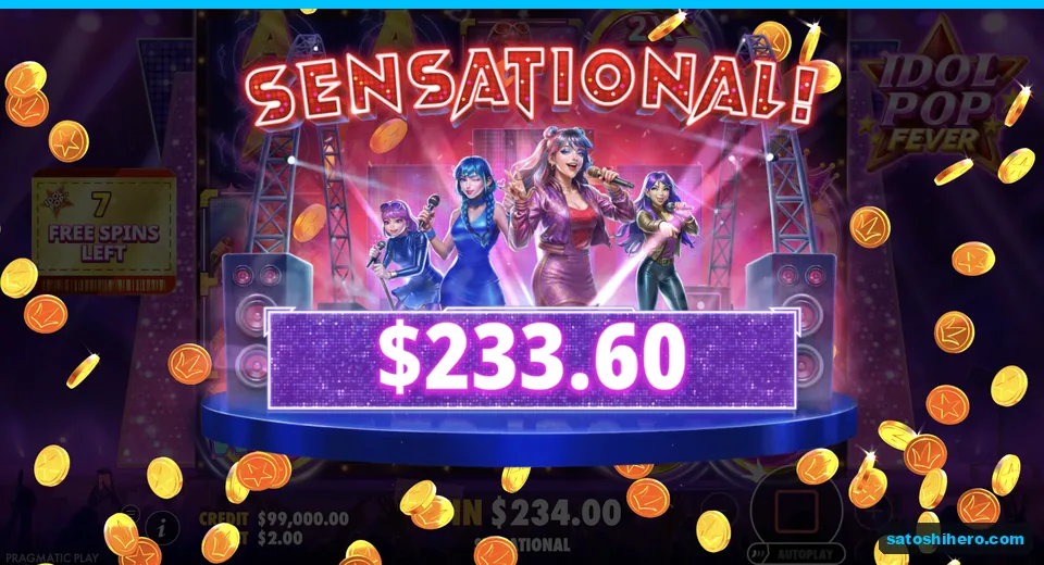 Sensational win lands with idols and coins