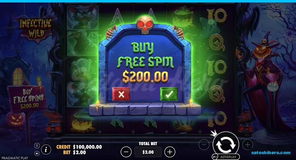 Buy menu opens at the live stake