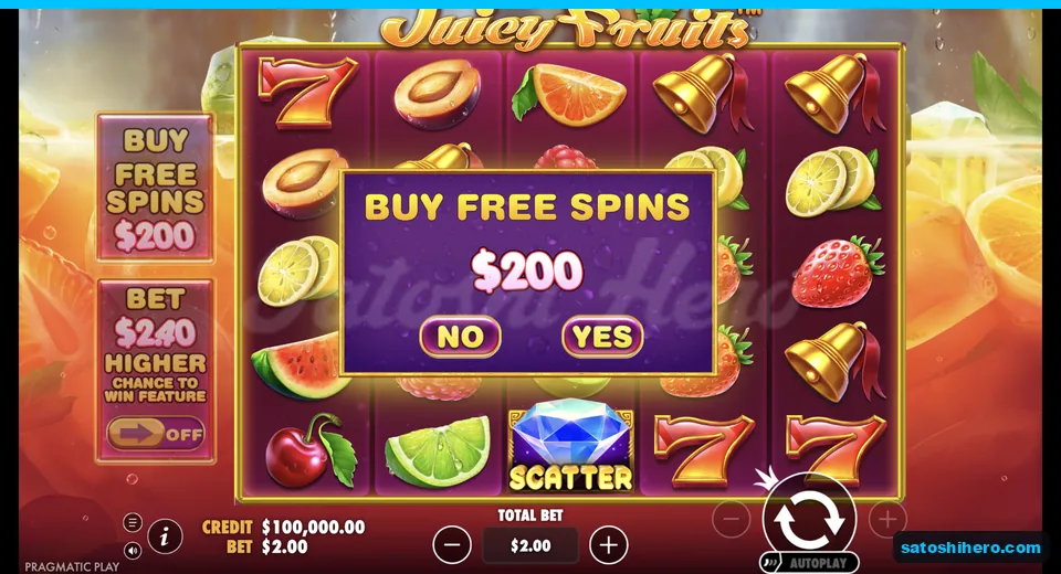Buy menu opens at the live stake