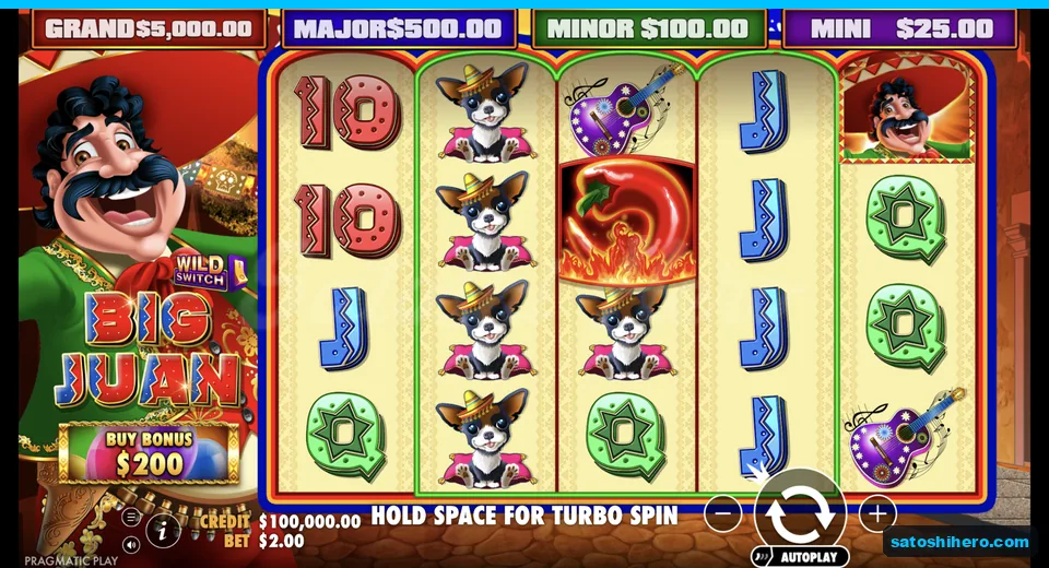 Base board rests under four jackpot meters