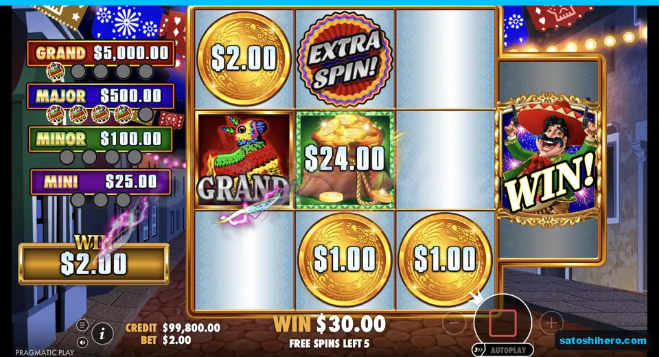 Bought respins show $24.00 bag and Extra Spin