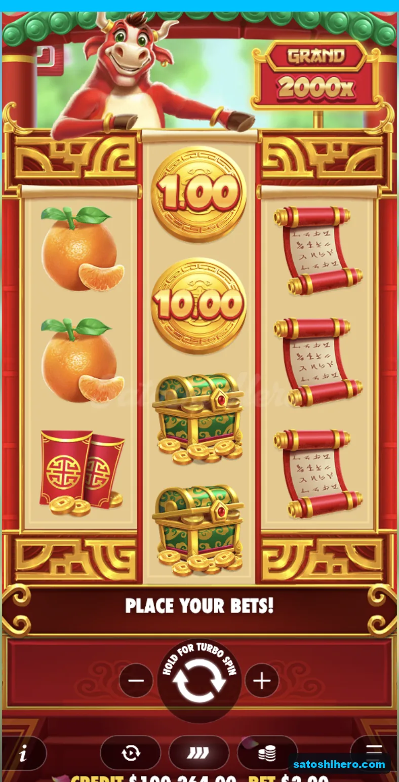 Gold Money coins show cash values