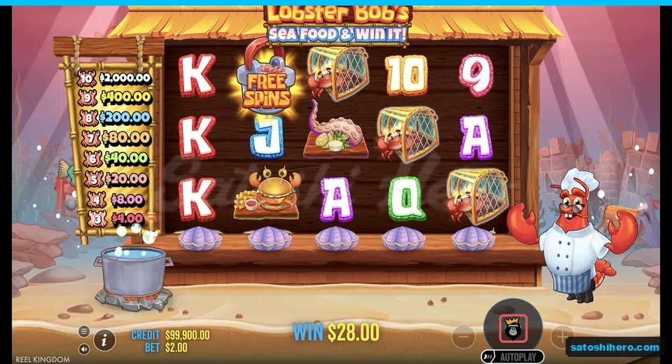 Settled bonus grid shows $28 running win