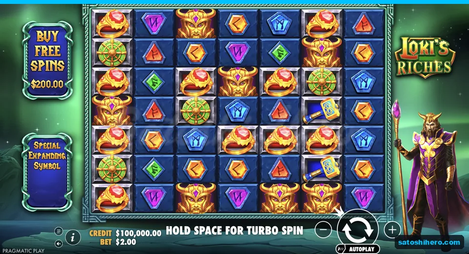 Idle grid shows balance and purchase panel