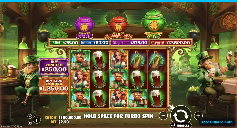 Base game rests with three collection pots