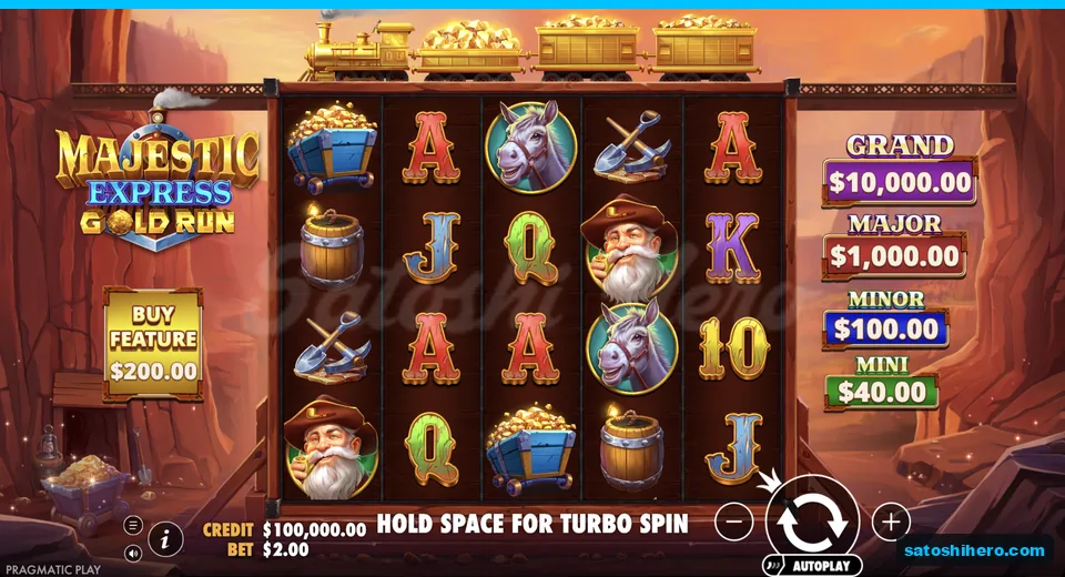 Base grid settles under the gold train