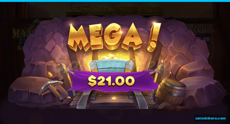 Mega tag flashes over a minecart