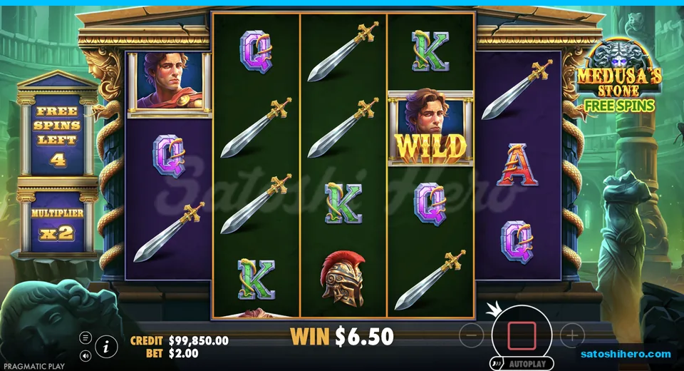 Parked wild remains with four spins left