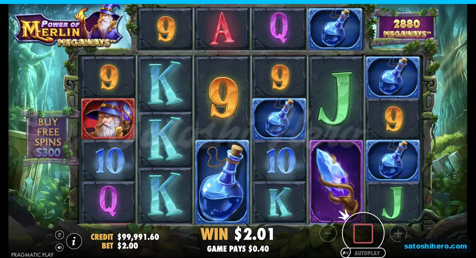 Line win resolves for two dollars forty