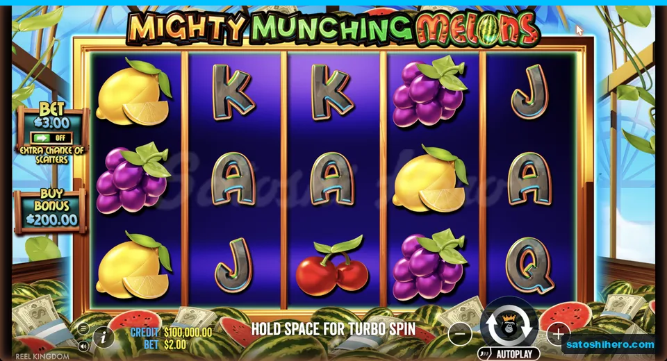 Base grid settles with fruit and letters