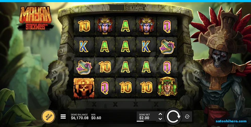 Aces row pays beside gold Skull scatter