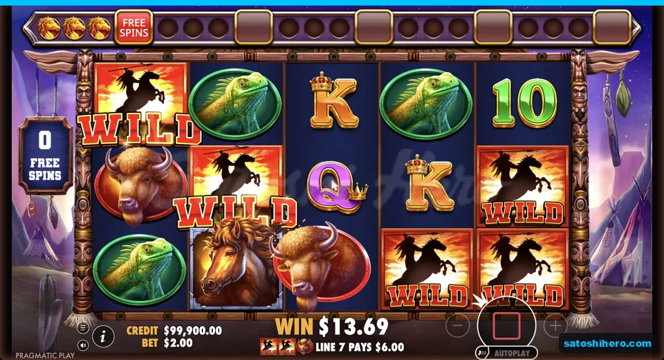 Final free spins show five sticky wilds