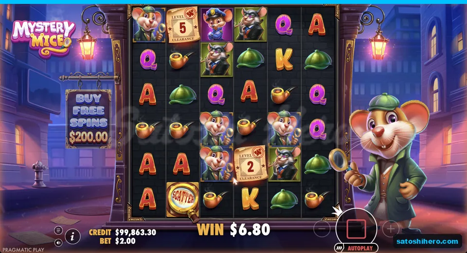Cluster win resolves with two numbered wild cards