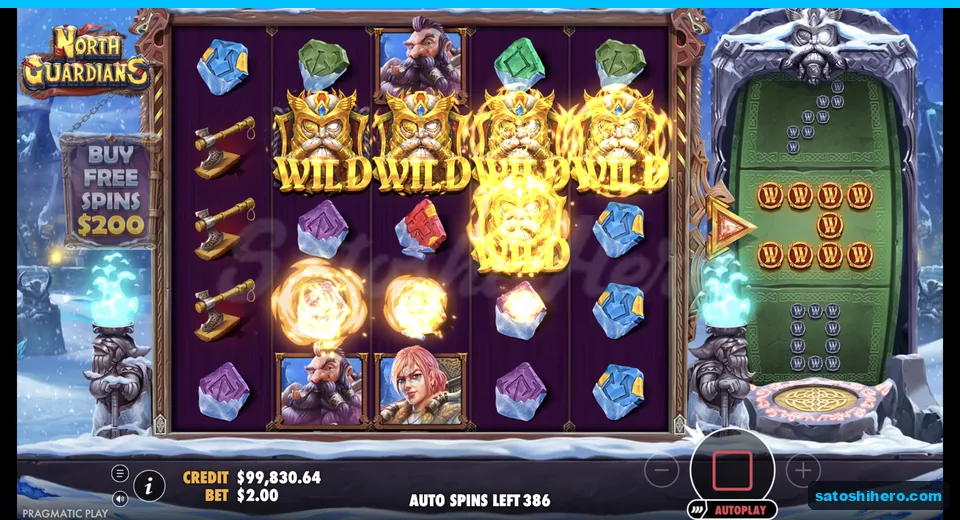 Wild pattern lands across the middle row