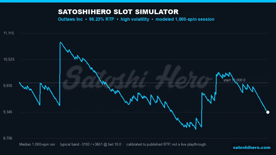 Blue simulator curve for thousand spins