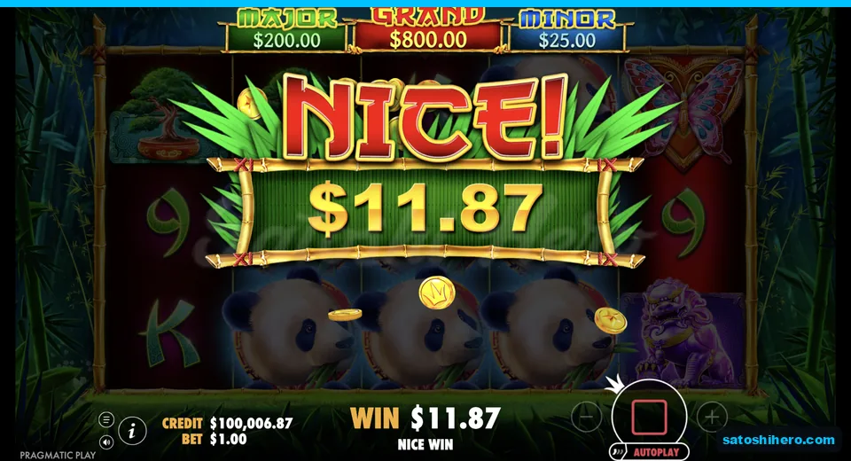 Nice win resolves with stacked Wilds