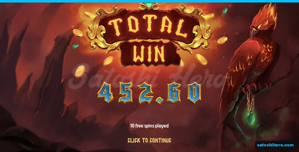 Total win screen shows 452 dollars and 60 cents