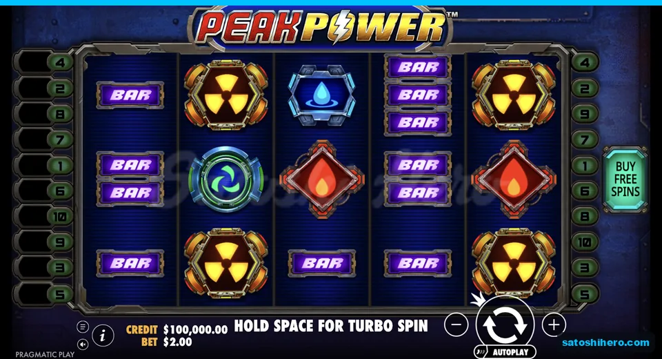Base grid rests on a dark reactor panel
