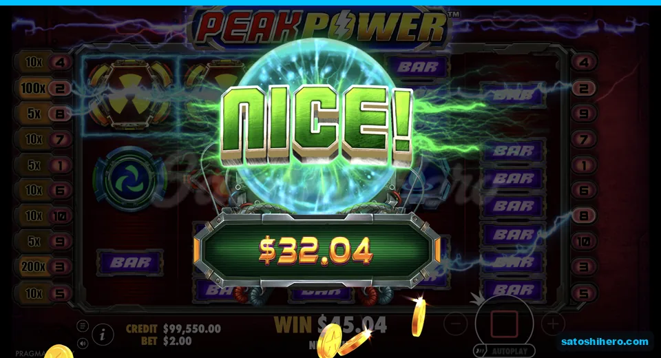 Free spins award a thirty two dollar win