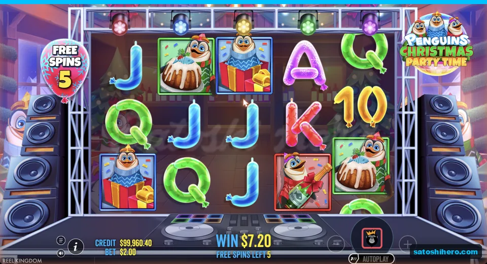 Free spins continue with a $7.20 win