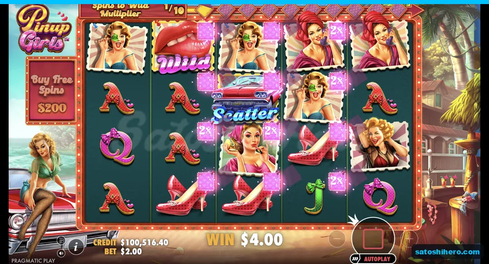 Wild and Scatter settle with a four dollar win
