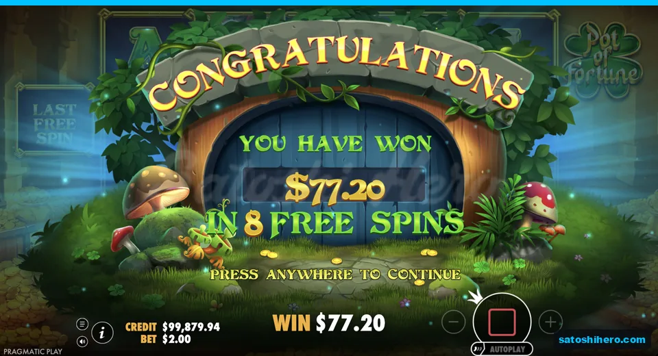 Collect screen shows a $77.20 payout