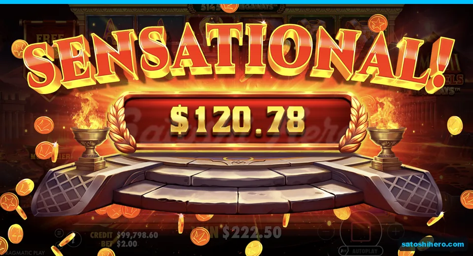 Sensational $120.78 win lands during free spins
