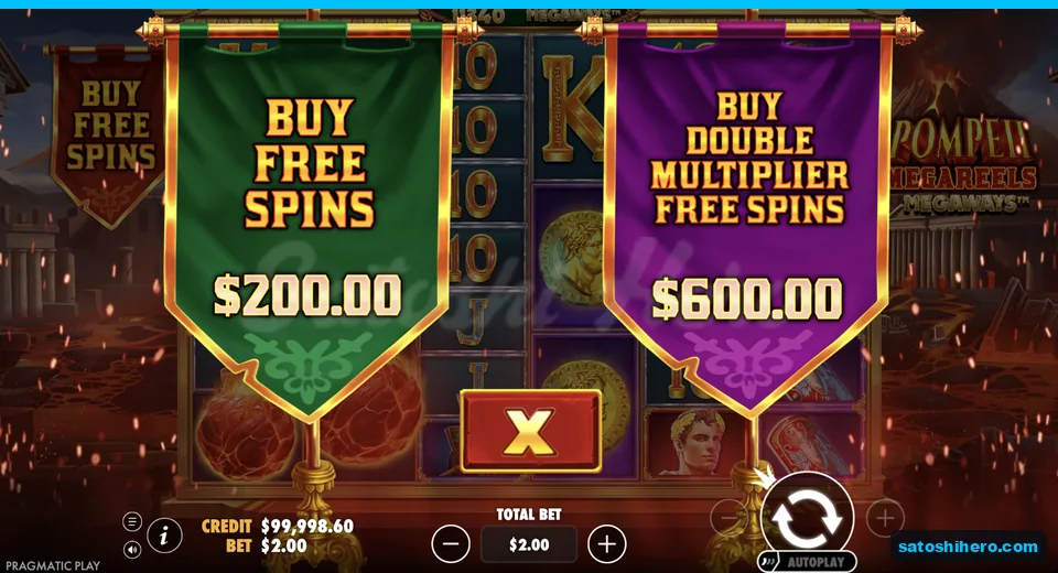 Buy menu opens with $200 and $600 options