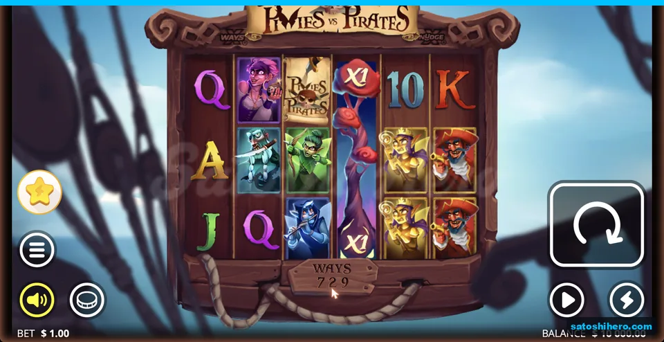 Pirates and pixies fill idle reels