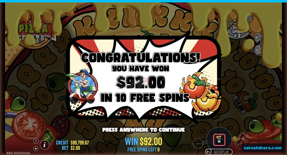 Collect screen shows 92 dollar result